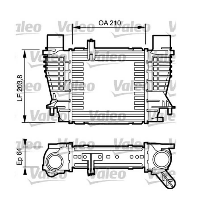 Articolo 0QWS9 - INTERCOOLER RENAULT CLIO III (05>)