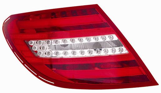 Articolo 10PPD - FANALE P/DX BIANCO ROSSO A LED MERC CLAS C W204 BERL-COUP 01/11>