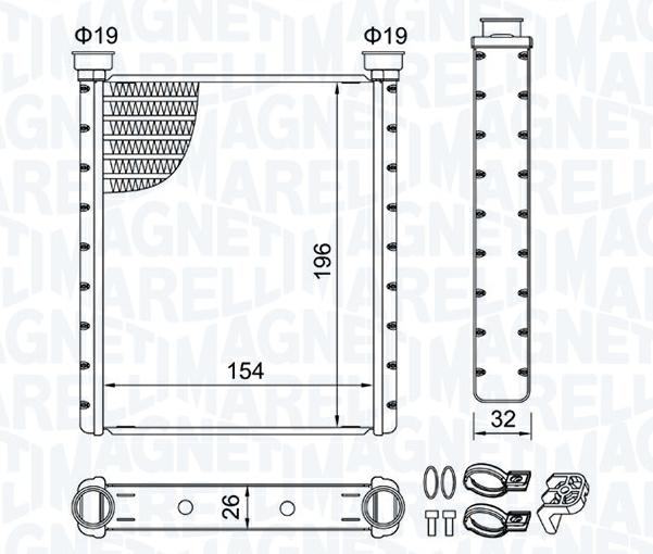 Articolo 1MGZK - RISCALDATORI MERCEDES-BENZ A-CLASS (W176) / INFINITI Q30