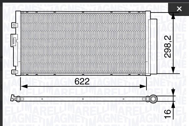 Articolo 2QQF4 - CONDENSATORE FIAT 500