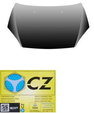 Articolo 456ND - COFANO ANT FORD FOCUS 01/05>03/07