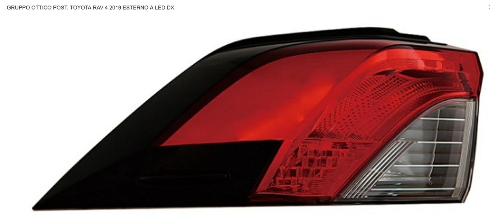Articolo 4H1Z2 - GR OTTICO P/DX EST A LED TOYOTA RAV 4 01/19>