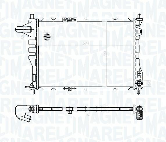 Articolo 5C1QT - RADIATORE CHEVROLET MATIZ (M200, M250)