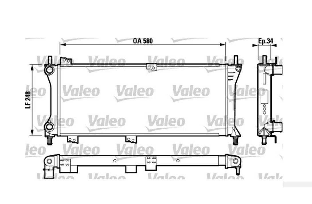 Articolo 6459V - RAD FIAT PANDA 1.1 95-03