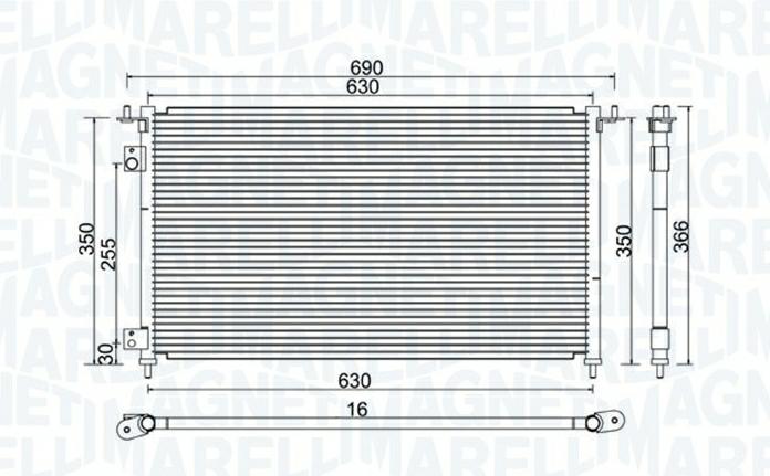 Articolo 68RNN - CONDENSATORE HONDA CIVIC VII HATCHBACK 2.0