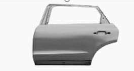 Articolo 6Y3GR - PORTA P/SX AUDI Q5 04/08>