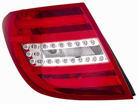Articolo 79Y21 - GR OTTICO P/SX BIANCO ROSSO A LED MERCED CLASSE C W204 SW 01/11>