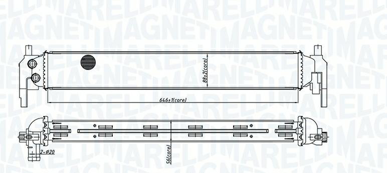 Articolo 7GZVX - RADIATORE VW POLO (6R1,6C1) 1.2 TSI 16V