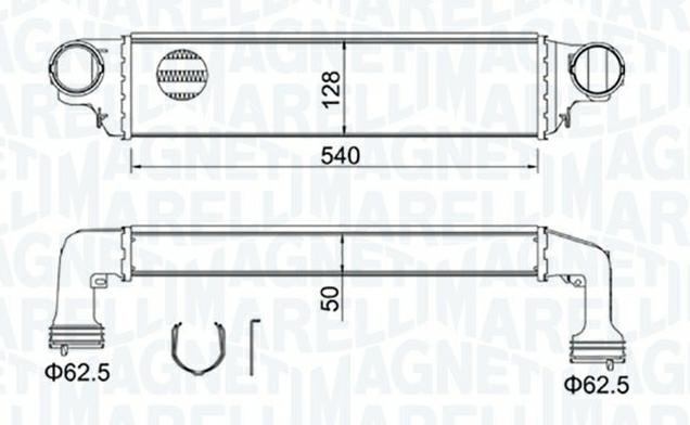Articolo 9MG0F - INTERCOOLER BMW 3 (E46)- X3