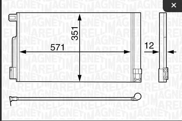 Articolo FKG5B - CONDENSATORE FIAT GRANDE PUNTO