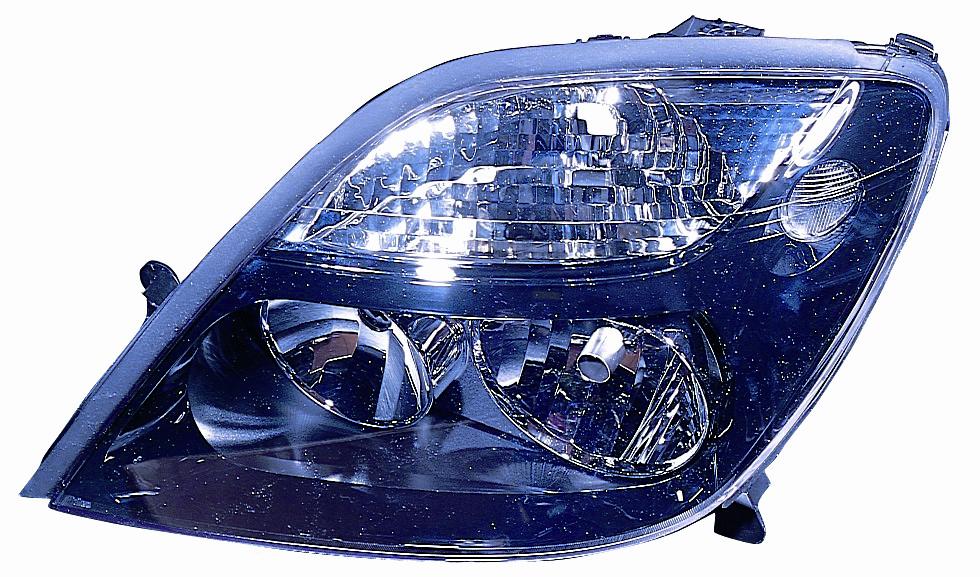 Articolo GM22C - FARO SX H7-H1 PARAB NERA PR REG EL EEN SCENIC 08/99>06/03 4x4