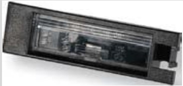 Articolo GT45T - FANALE TARGA OPEL CORSA D 01/06>ASTRA H 06/04>