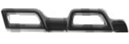 Articolo H96NF - MODAN GRIGLIA SUP DX CROM DACIA DUSTER 08/13>