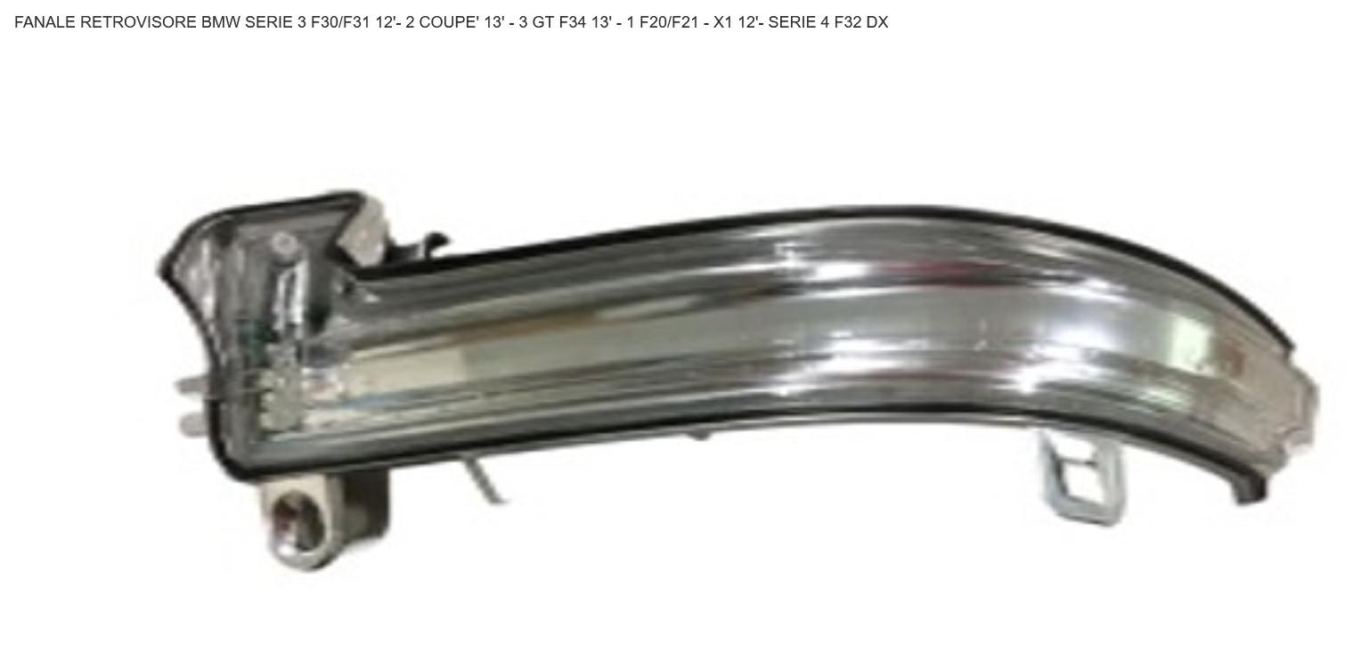 Articolo NBCPQ - FANALE RETROVISORE DX BMW SERIE 1 F20 5P-F21 3P 01/11>