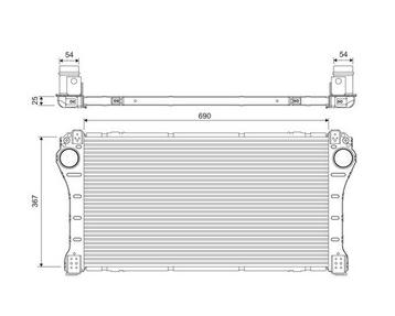 Articolo NM1V2 - INTERCOOLER TOYOTA AURIS COROLLA  2.0 D4D 2006