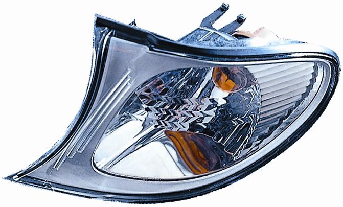Articolo NPNWC - GR OTTICO A/DX CRYSTAL CORNICE CROM BMW SERIE 3 E46 09/01>