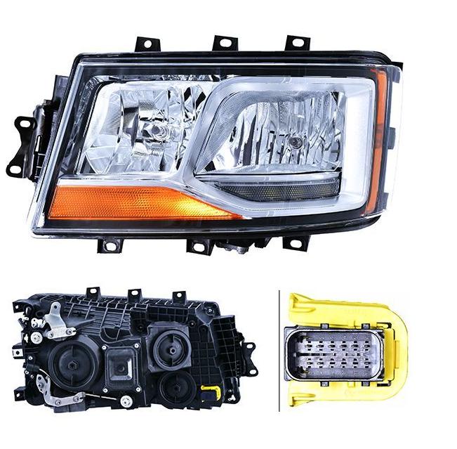 Articolo QXG35 - FARO SX H7 C/DRL LED SCANIA MOD L-P-G-R-S 09/16>