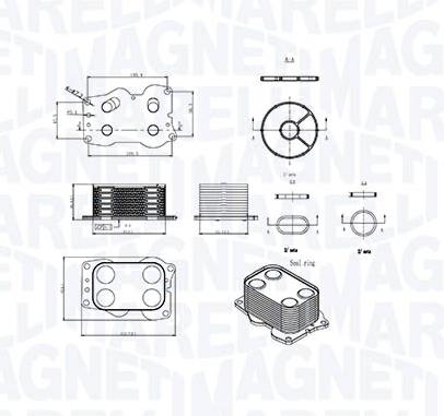 Articolo RVXN2 - RADIATORE OLIO FIAT / SUZUKI