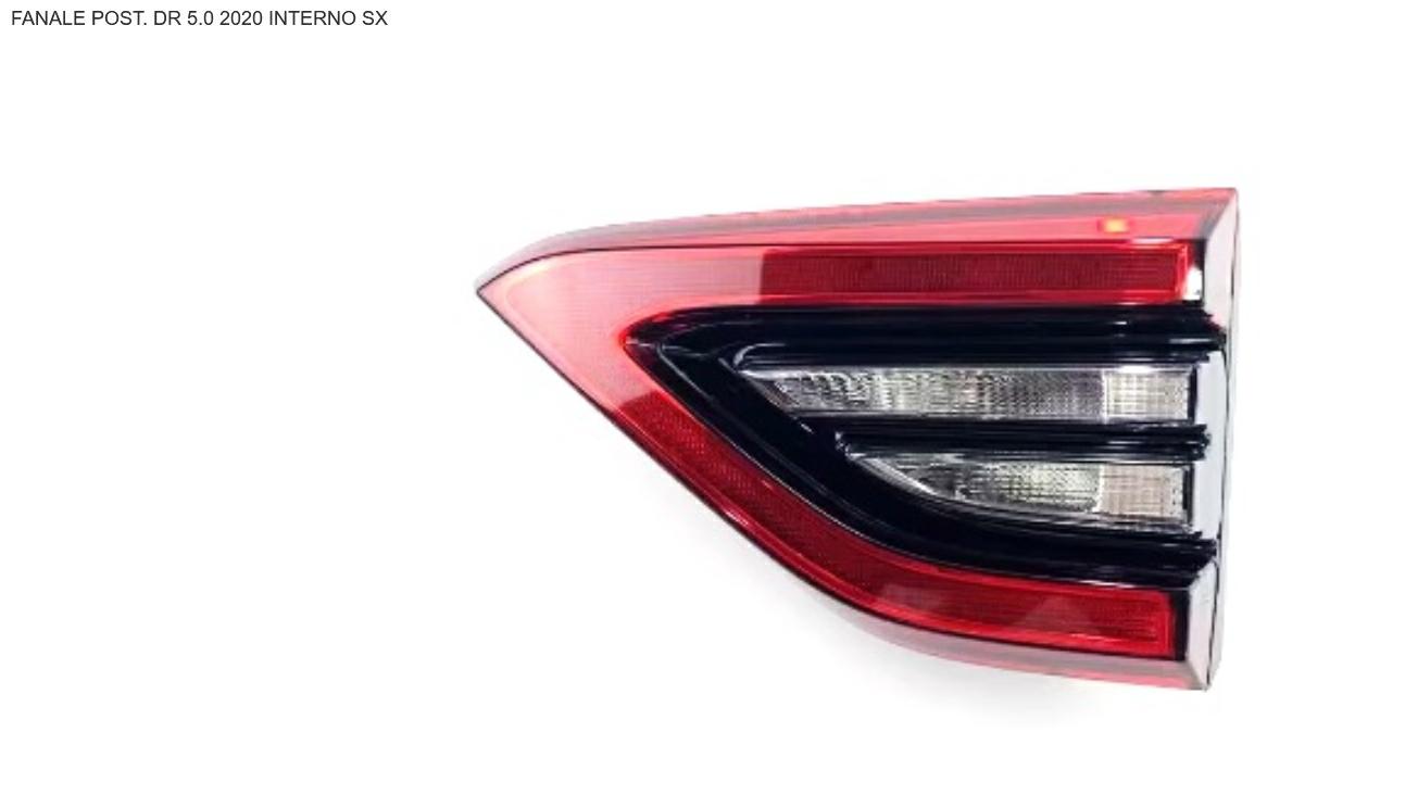 Articolo S7T2N - FANALE P/SX INT CHERY TIGGO 5X 01/19>