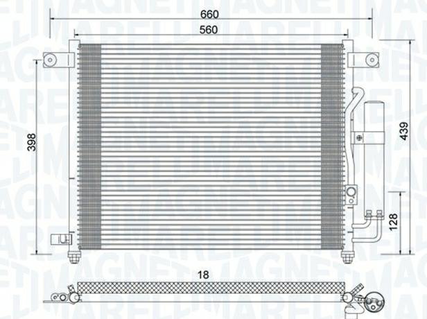 Articolo SH365 - CONDENSATORE CHEVROLET KALOS 1.4