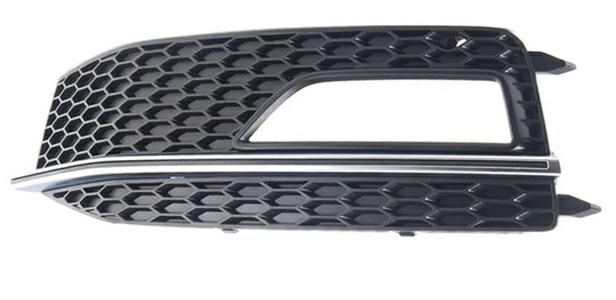 Articolo SND68 - GRIGLIA P/TI A/SX C/FEND+MOD NERA/CROM AUDI A4 12/11> S-LINE/S4