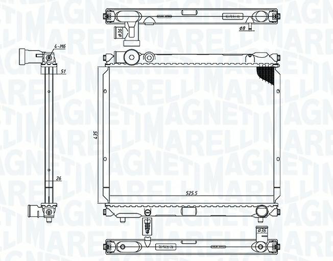 Articolo WK3Z3 - RADIATORE SUZUKIÂ  VITARA (ET, TA, TD)