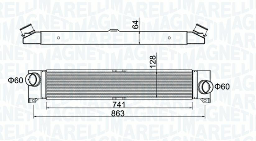 Articolo Y84PP - INTERCOOLER FIAT DUCATO 250 -CITROEN - PEUG -